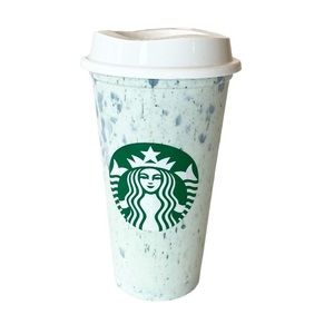 Starbucks Reusable Marble Hot Cup With Lid